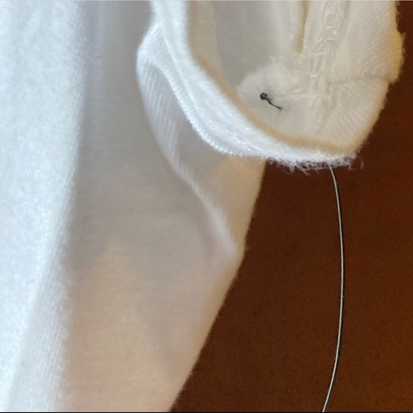 Classic white front wrap blouse - Picture 4 of 7